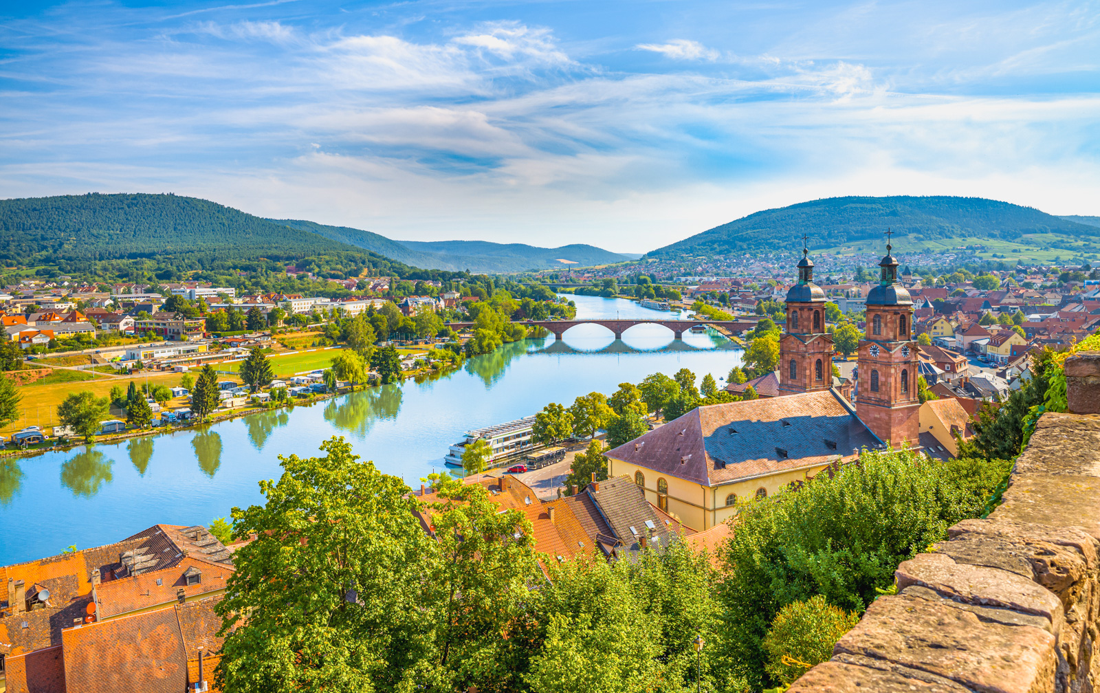 Miltenberg, Fluss, Kirche, Main, Stadt