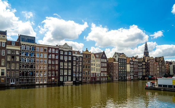 eine Gracht in Amsterdam