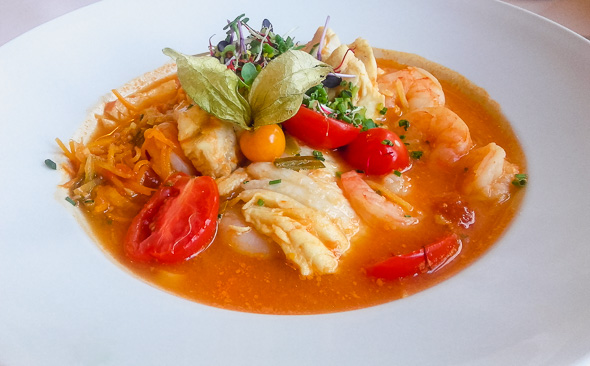 Fischsuppe in Bernried