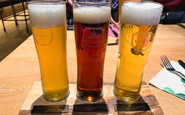 Bierbrett im Melo's