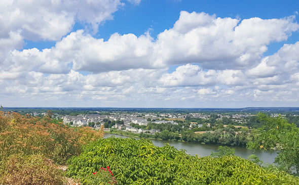 Blick auf Saumur
