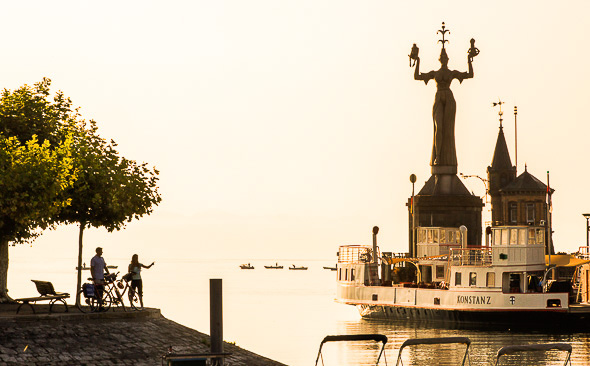 Imperia, Konstanz, die alte Fähre