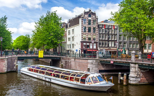 Bootfahren, Amsterdam