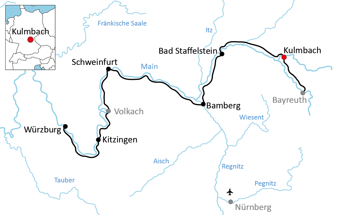 Der Main-Radweg – Teil 1