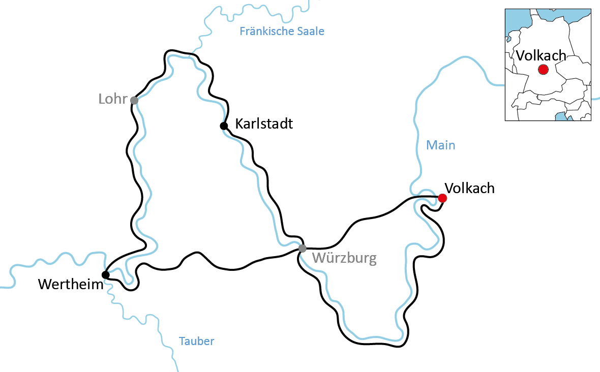 Rundtour am Main für Sportliche