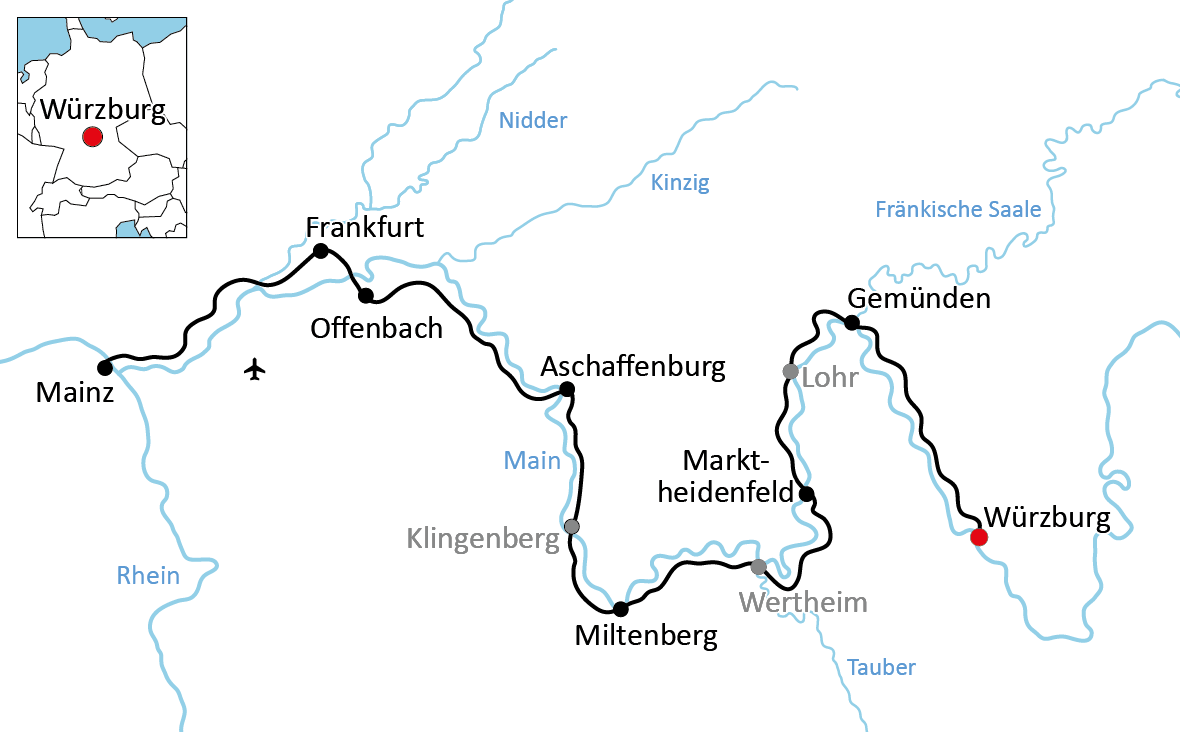Der Main-Radweg – Teil 2