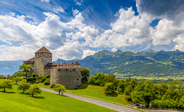 Das Schloss Vaduz