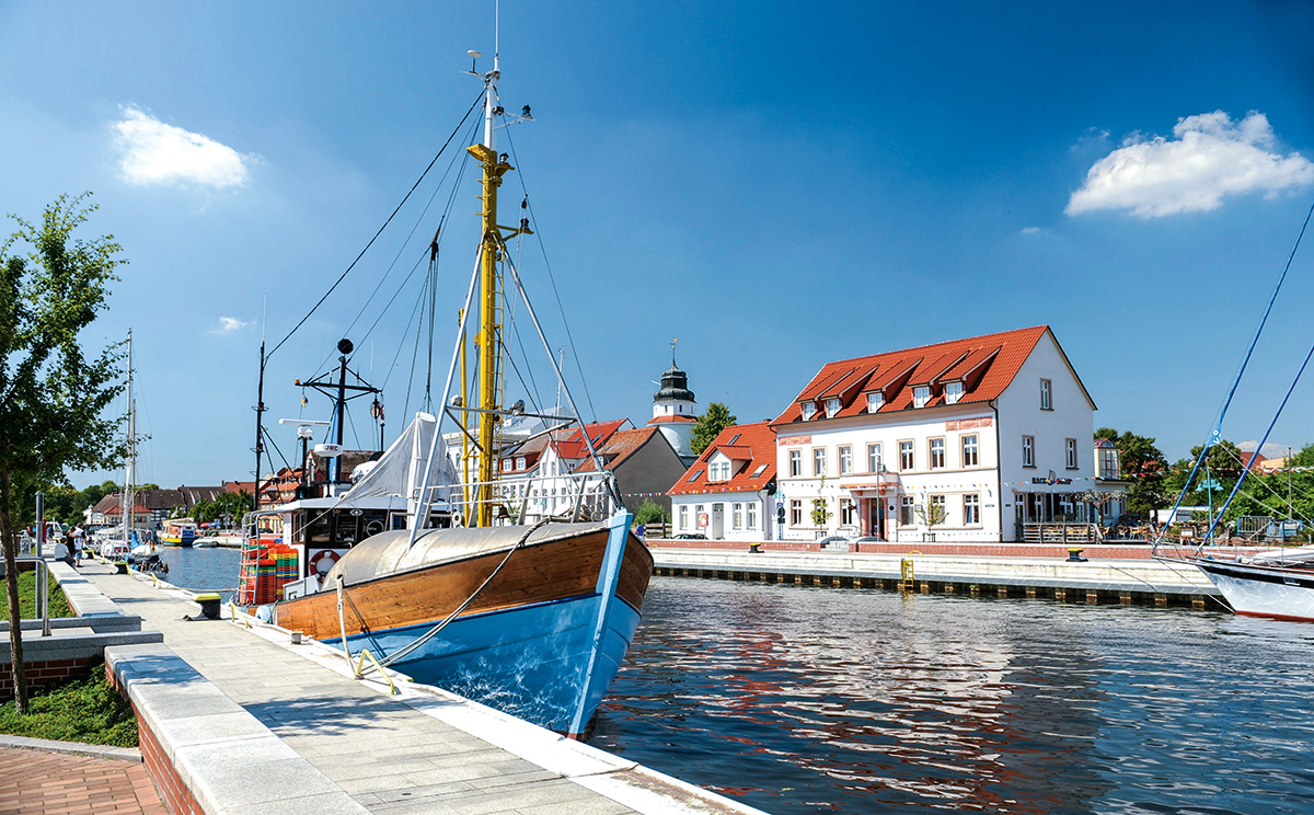Der Ostseeradweg in Vorpommern