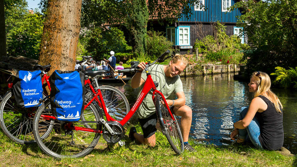 Die kurze Spreewald-Radtour