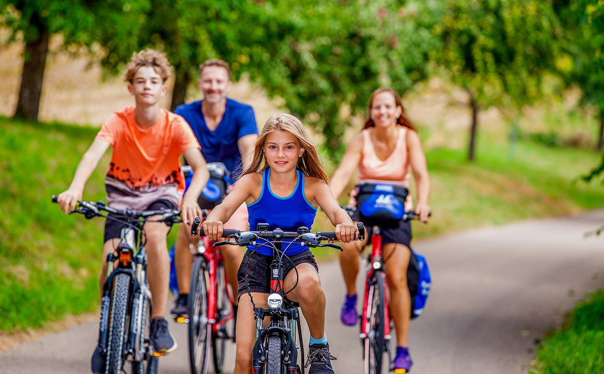 Die Drau-Radtour für Familien