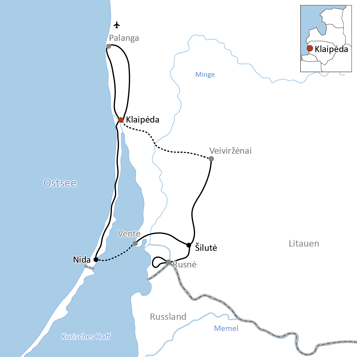 Radtour in Litauen
