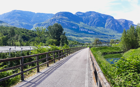 Der Etsch-Radweg