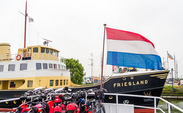 Die Fähre von Enkhuizen nach Stavoren