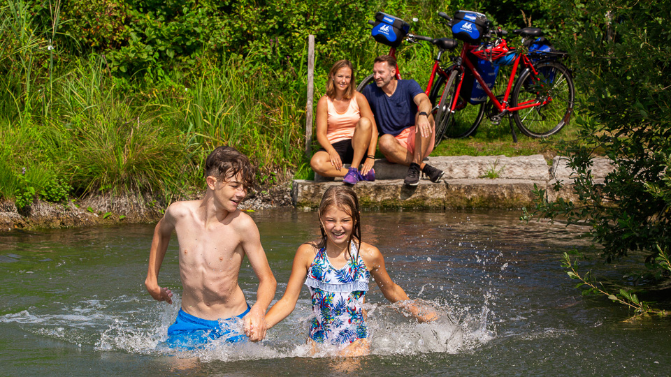 Familien Radreise am Bodensee
