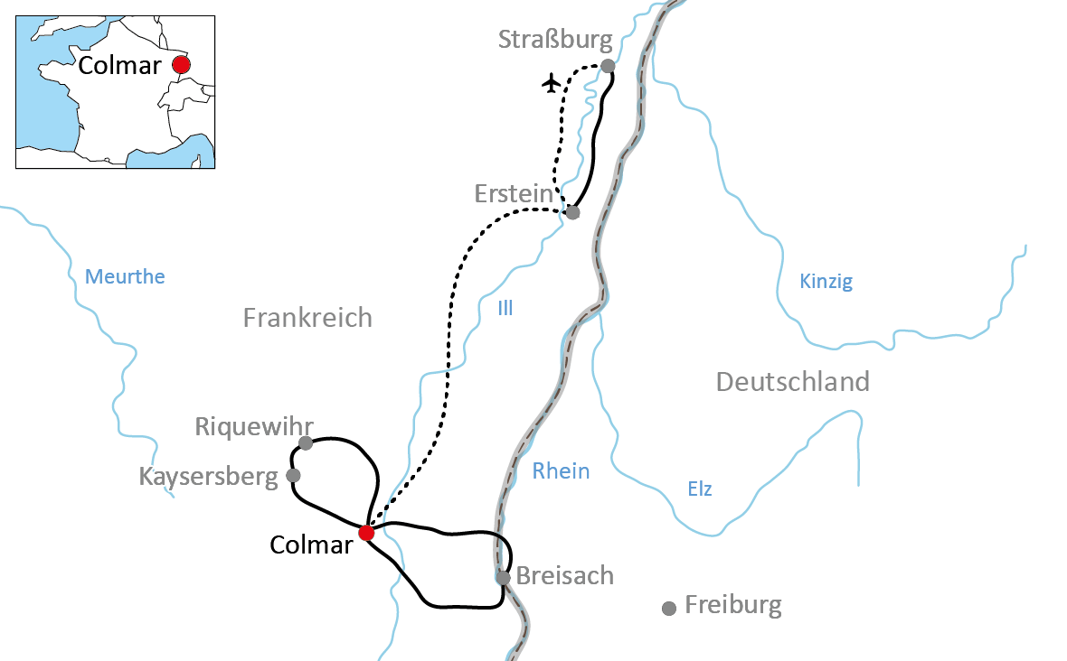 Radurlaub Elsass