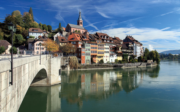 Am Hochrhein in Laufenburg
