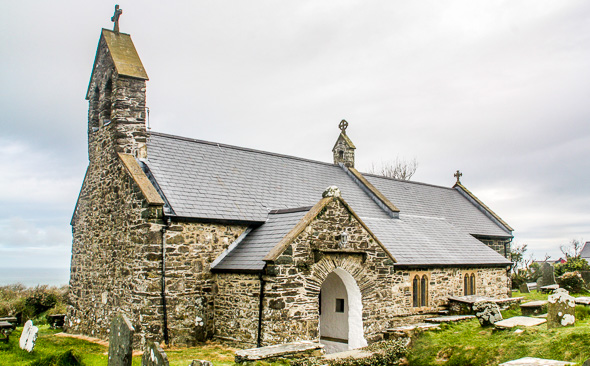 St. Gwyndaf's church Llanwnda