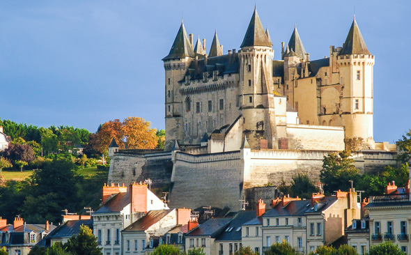 Loire-Radweg, Schloss Saumur