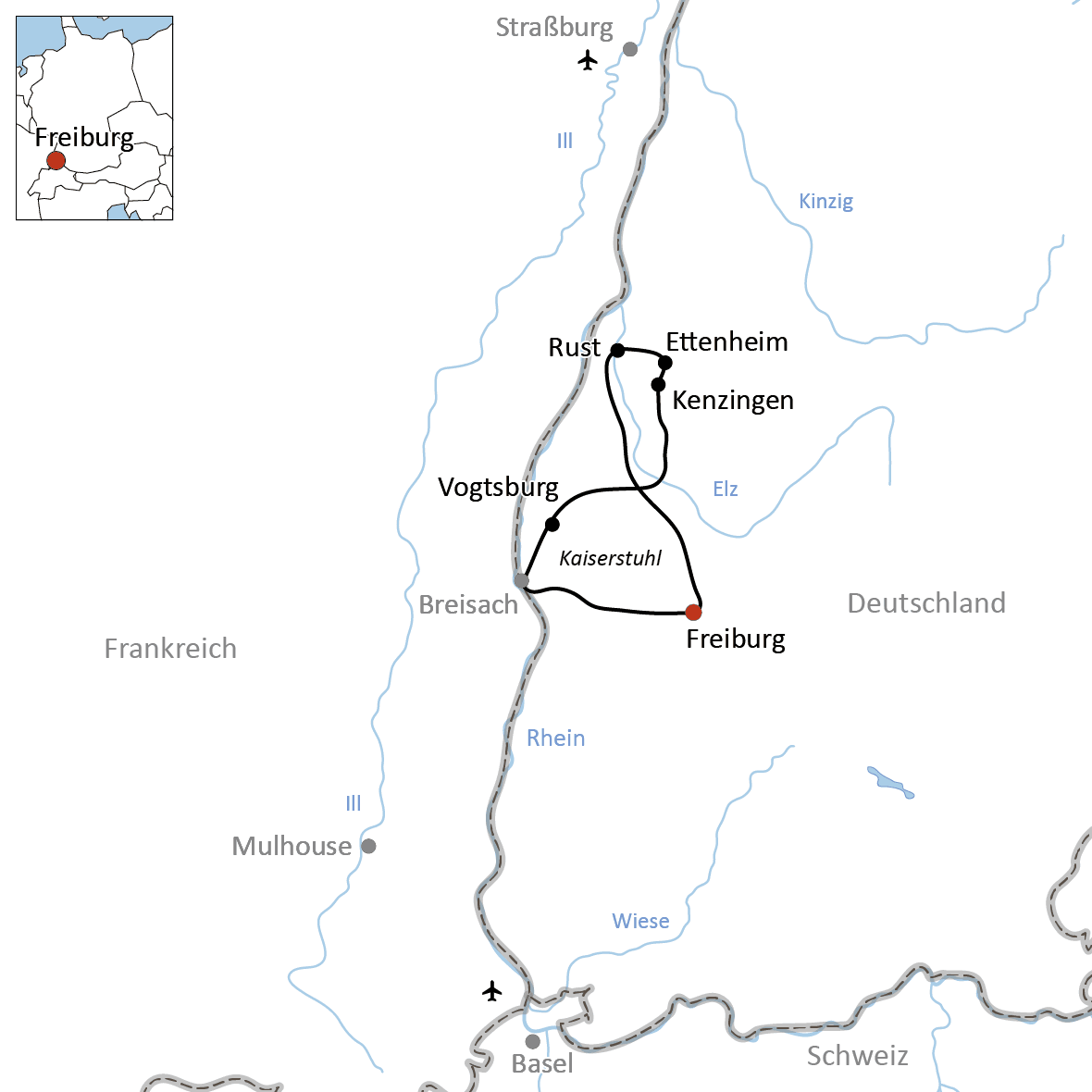 Familien-Radtour zum Europa-Park