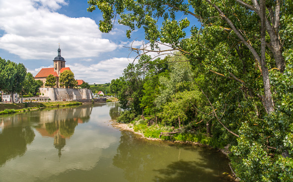 Neckar-Radweg, Lauffen