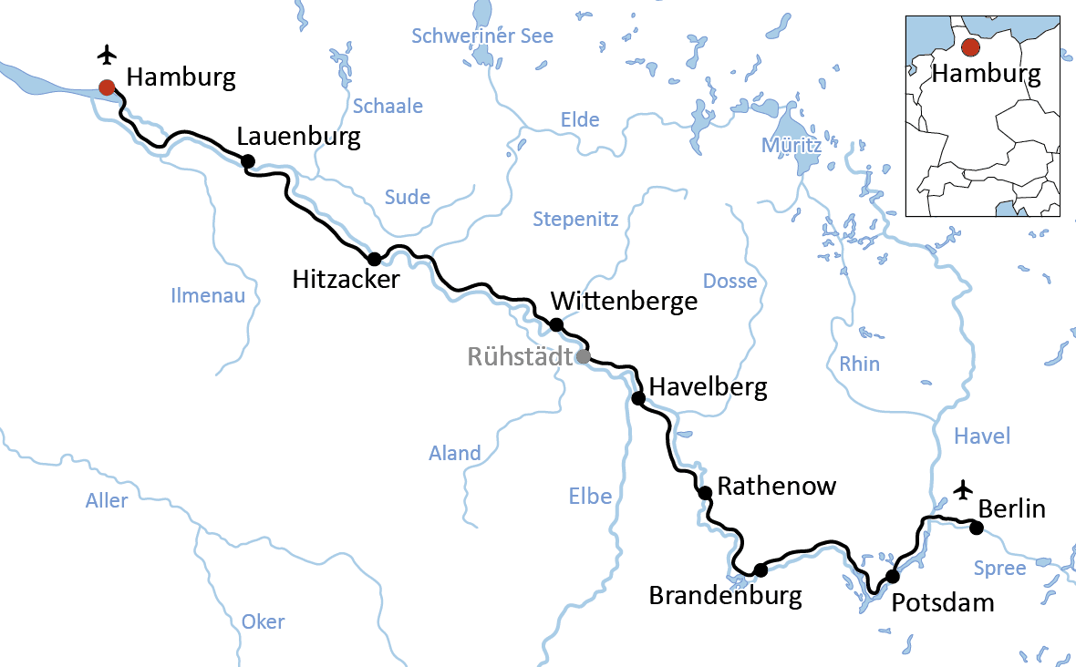 Der Elbe-Havel-Radweg
