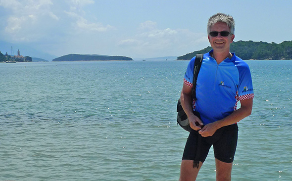 Simon unterwegs in Kroatien