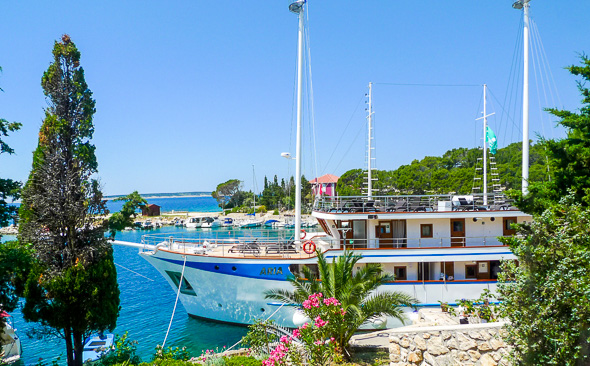 Mit Rad und Schiff in Kroatien