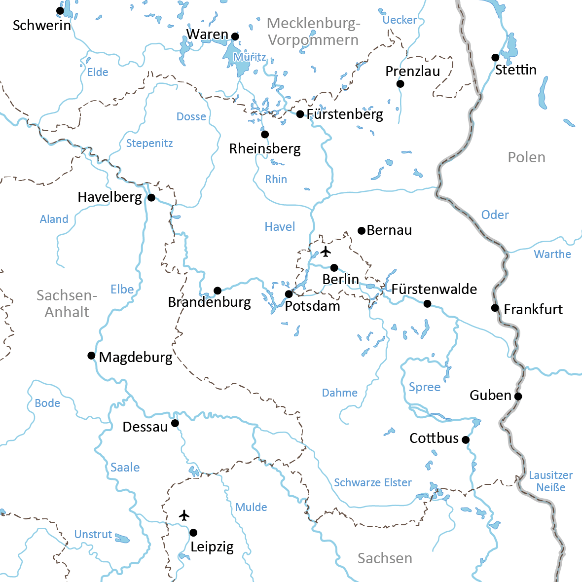 Radreisen in Berlin und Brandenburg
