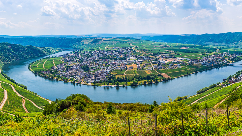 Radtour an der Mosel von Metz nach Koblenz