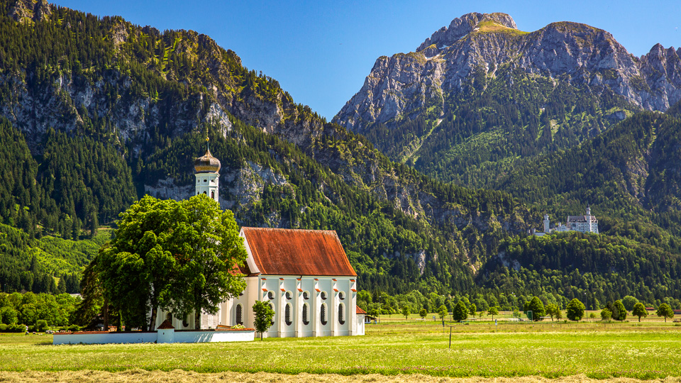 Radtour von Augsburg zum Schloss Neuschwanstein