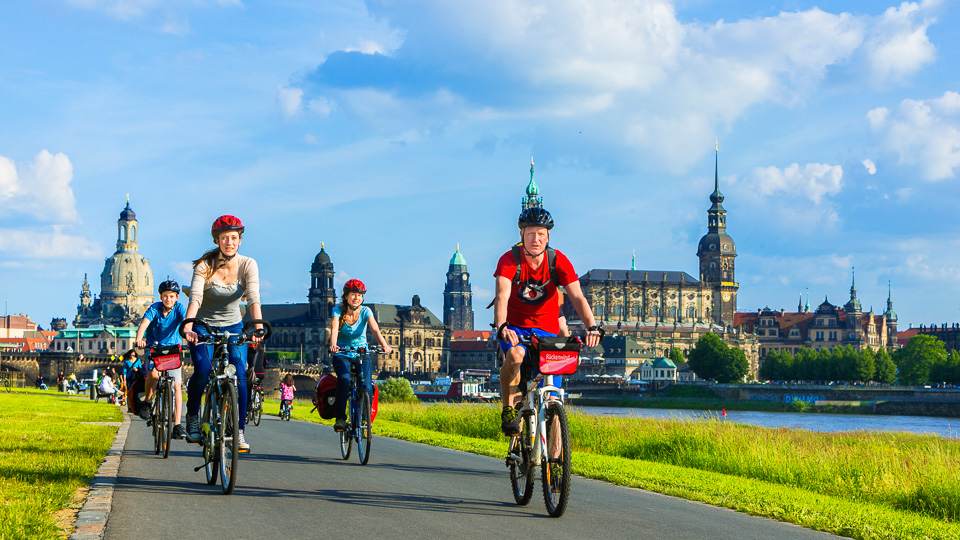 Radtouren rund um Dresden