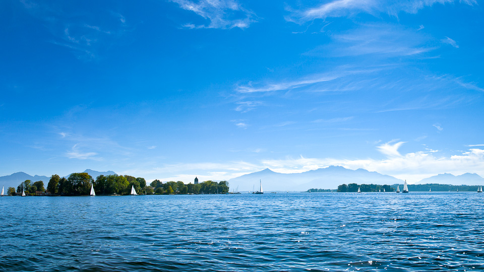 Radurlaub am Chiemsee