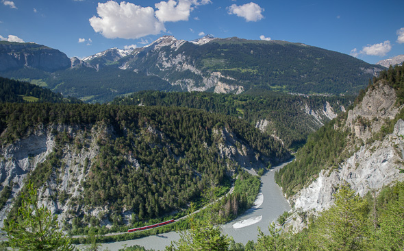 Rheinschlucht Ruinaulta
