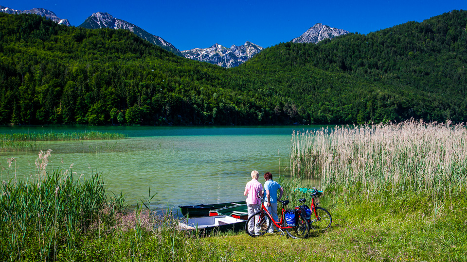 sportliche allgau runde mit dem rad radweg reisen