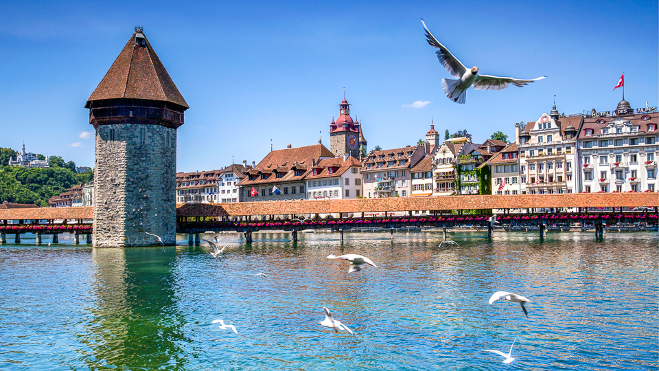 Stern-Radtour ab Luzern am Vierwaldstättersee