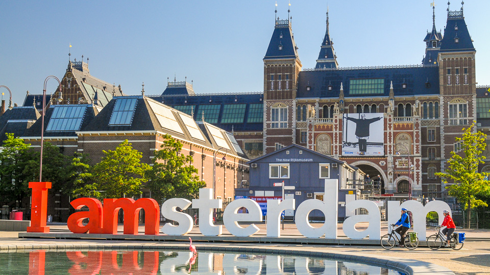 Stern-Radtour rund um Amsterdam