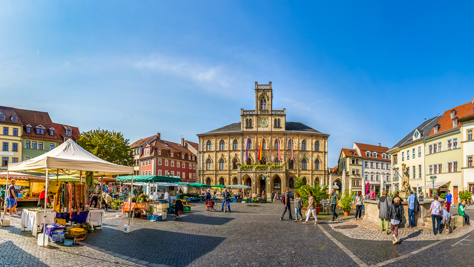 Stern-Radtouren rund um Weimar