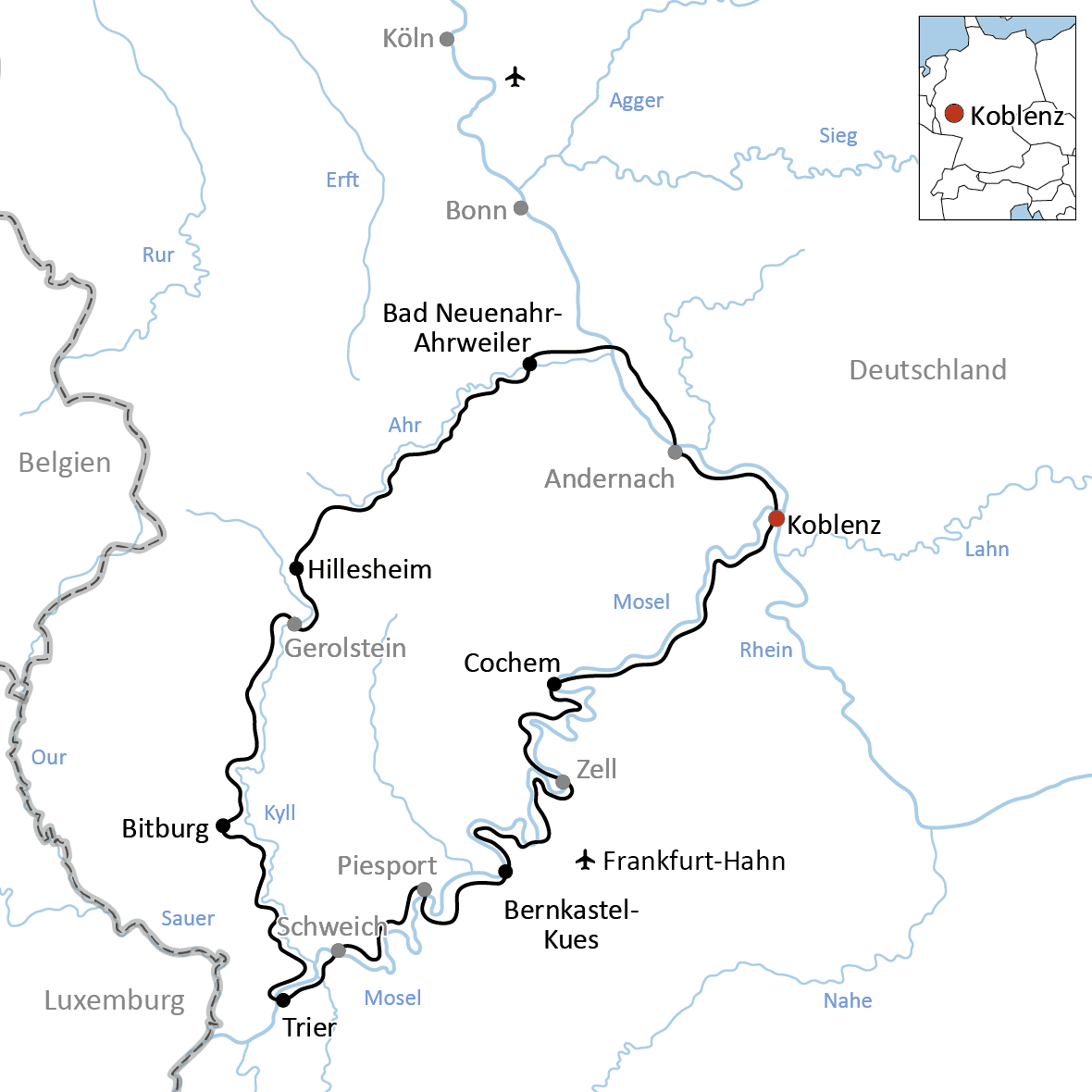 Die große Eifel-Radtour