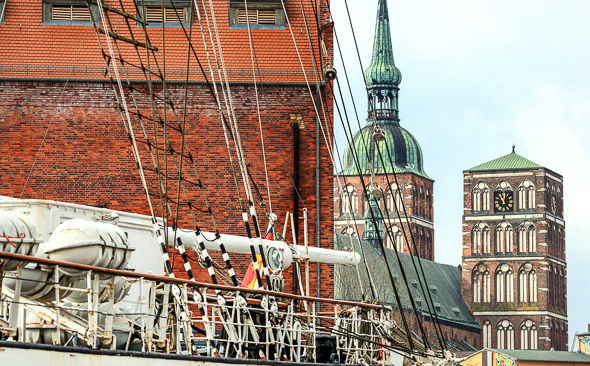 Die Türme von Stralsund