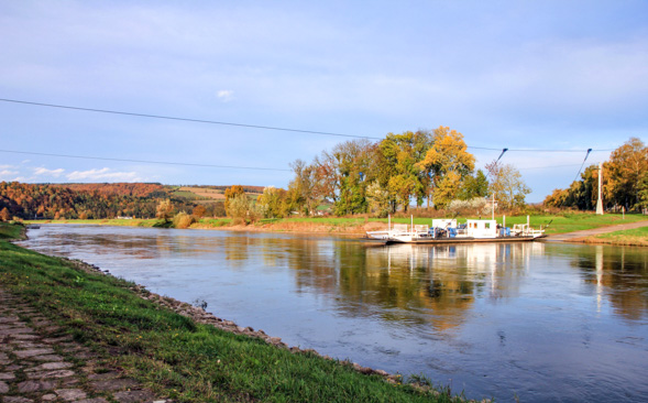 Weserfähre Polle, Weser-Radweg