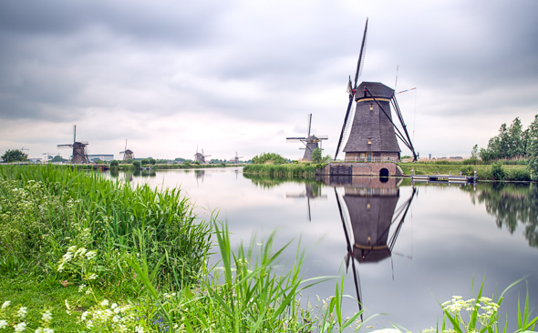 Windmühlen, Kinderdijk