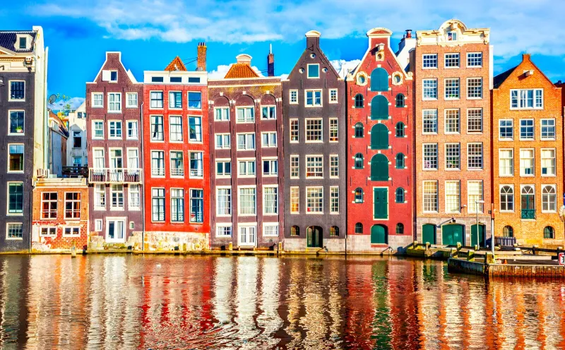 Grachtenhäuser, Amsterdam