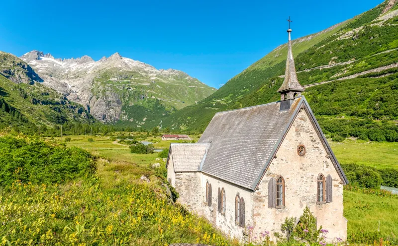 Anglikanische Kapelle bei Oberwald