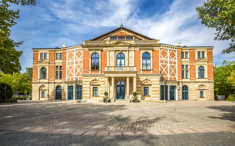 Das Opernhaus in Bayreuth