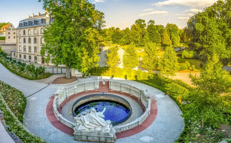 Die Donauquelle in Donaueschingen