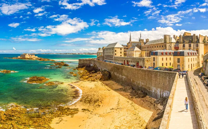 Strand in Saint-Malo