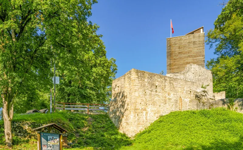 Burgruine Obere Veste in Treuchtlingen