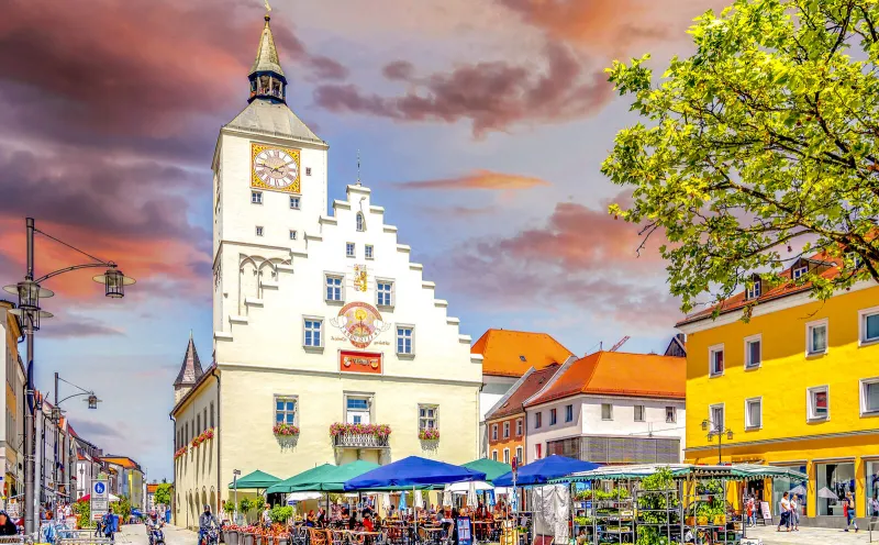 Das Alte Rathaus in Deggendorf