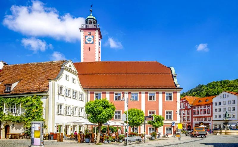 Das Rathaus in Eichstätt