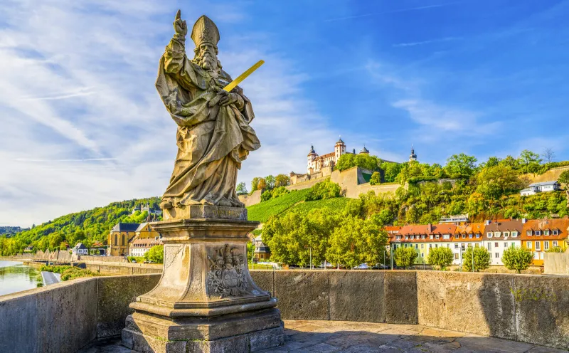 Brückenstatue St. Kilian in Würzburg